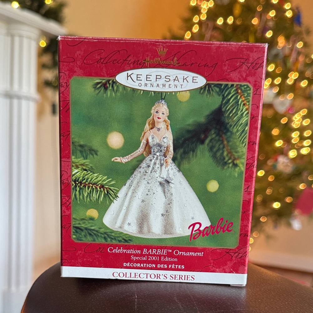 2001 Hallmark Celebration Barbie Ornament Special 2001 Edition